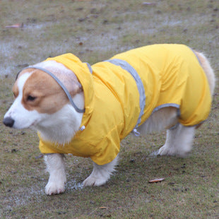 【CK20240609002】寵物雨衣護肚子大型犬雨衣