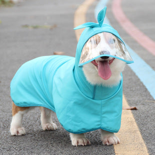 【CK20240609002】寵物雨衣護肚子大型犬雨衣