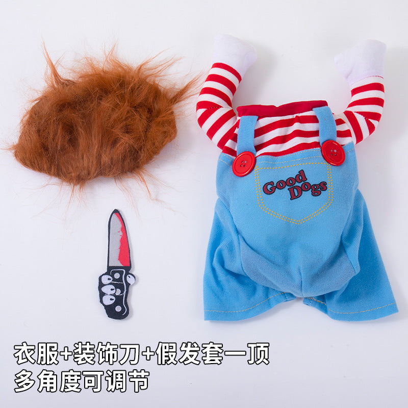 D館【bsbsz0516】寵物拿刀變身裝致命娃娃服裝