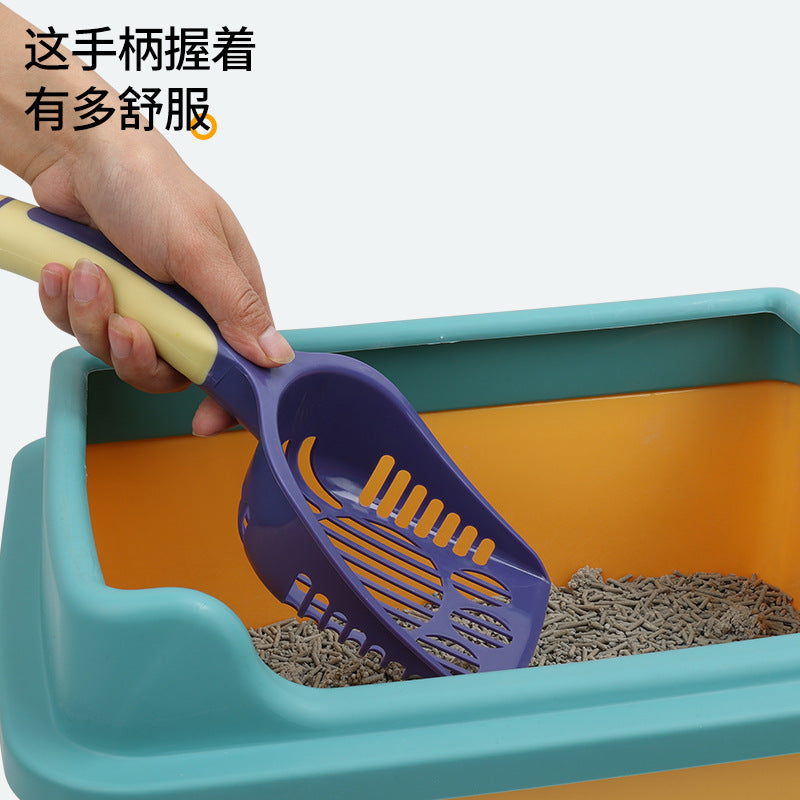 D館【93829.01】大號貓砂鏟貓便鏟子塑膠貓砂盆貓廁所清潔貓咪屎鏟批發