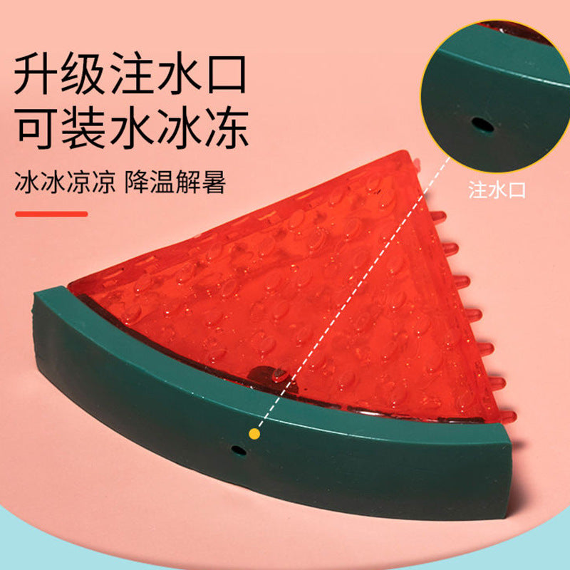 D館【XUJN202305030016】寵物狗狗夏日水果注水冰凍玩具降溫解渴解悶神器發聲潔齒狗咬玩具