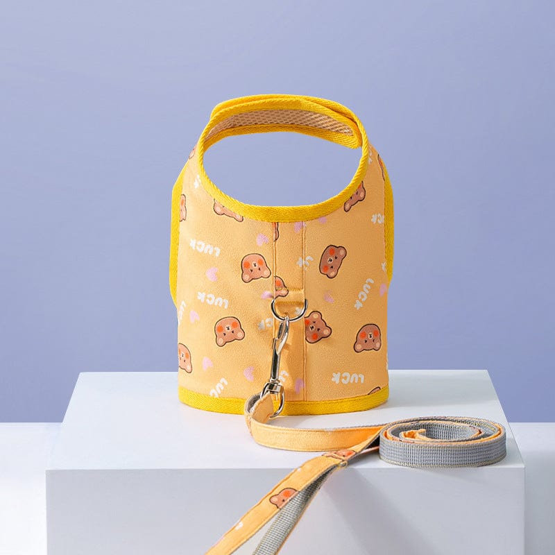 A館【A2205BLSL0780-MP】貓咪春夏季外出牽引繩背心式防掙脫外出小型犬狗狗牽引繩遛貓繩子