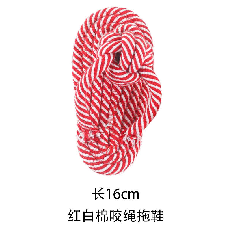 A館【A2003YI2666-MP】中小型犬狗狗磨牙解悶繩結玩具狗咬繩套裝金毛泰迪博美幼犬寵物球