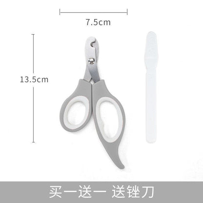 A館【18YN3531】貓咪指甲剪泰迪狗狗指甲鉗送銼刀寵物剪指甲