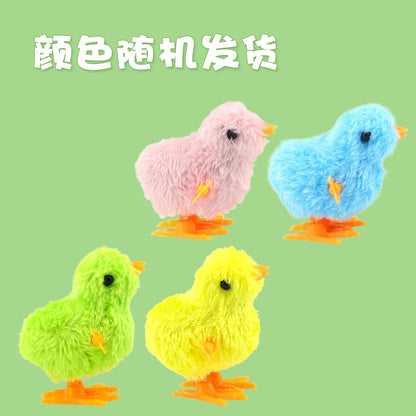 D館【XUJN202305030023】貓玩具自嗨解悶神器自動逗貓毛絨發條小雞寵物幼貓貓用品批發