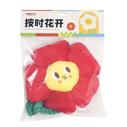 D館【XUJN202305030022】寵物玩具狗咬繩結笑臉花狗玩具耐咬磨牙潔齒棉繩訓練寵物用品批發