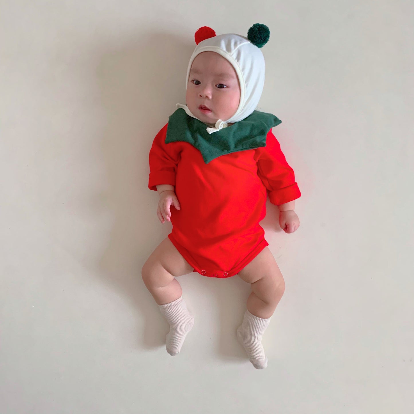 【FCUC20231028005】ins款嬰幼兒聖誕節套裝23秋季新款寶寶聖誕服嬰兒衣服套裝