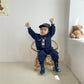 【22811】寶寶秋裝新款韓版兒童卡通套裝春秋季男童洋氣套裝