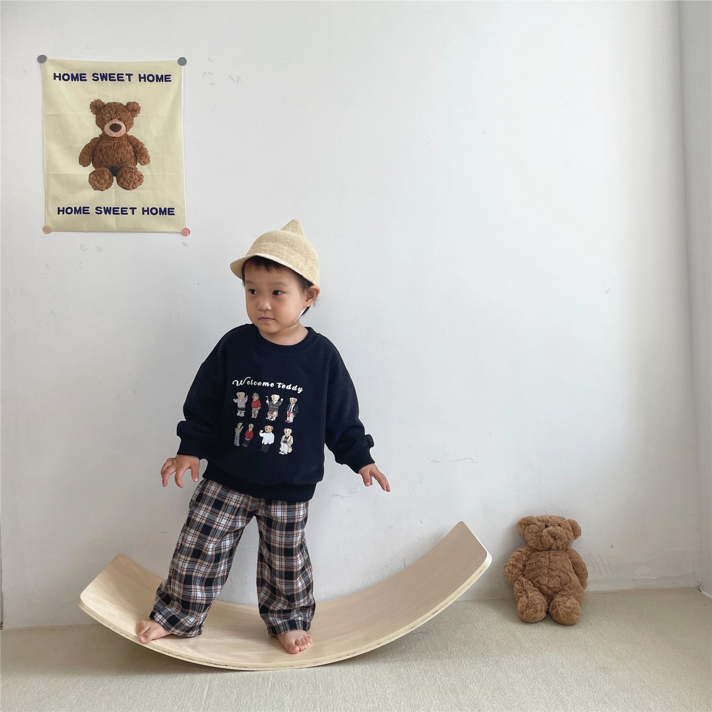 【22739】韓國嬰幼兒韓版秋天上衣男女寶寶衛衣ins兒童秋季衣服