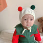 【FCUC20231028005】ins款嬰幼兒聖誕節套裝23秋季新款寶寶聖誕服嬰兒衣服套裝