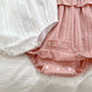 【k2741】INS嬰兒夏裝簡約純色哈衣薄款清涼無袖包屁衣女寶寶外出三角爬服