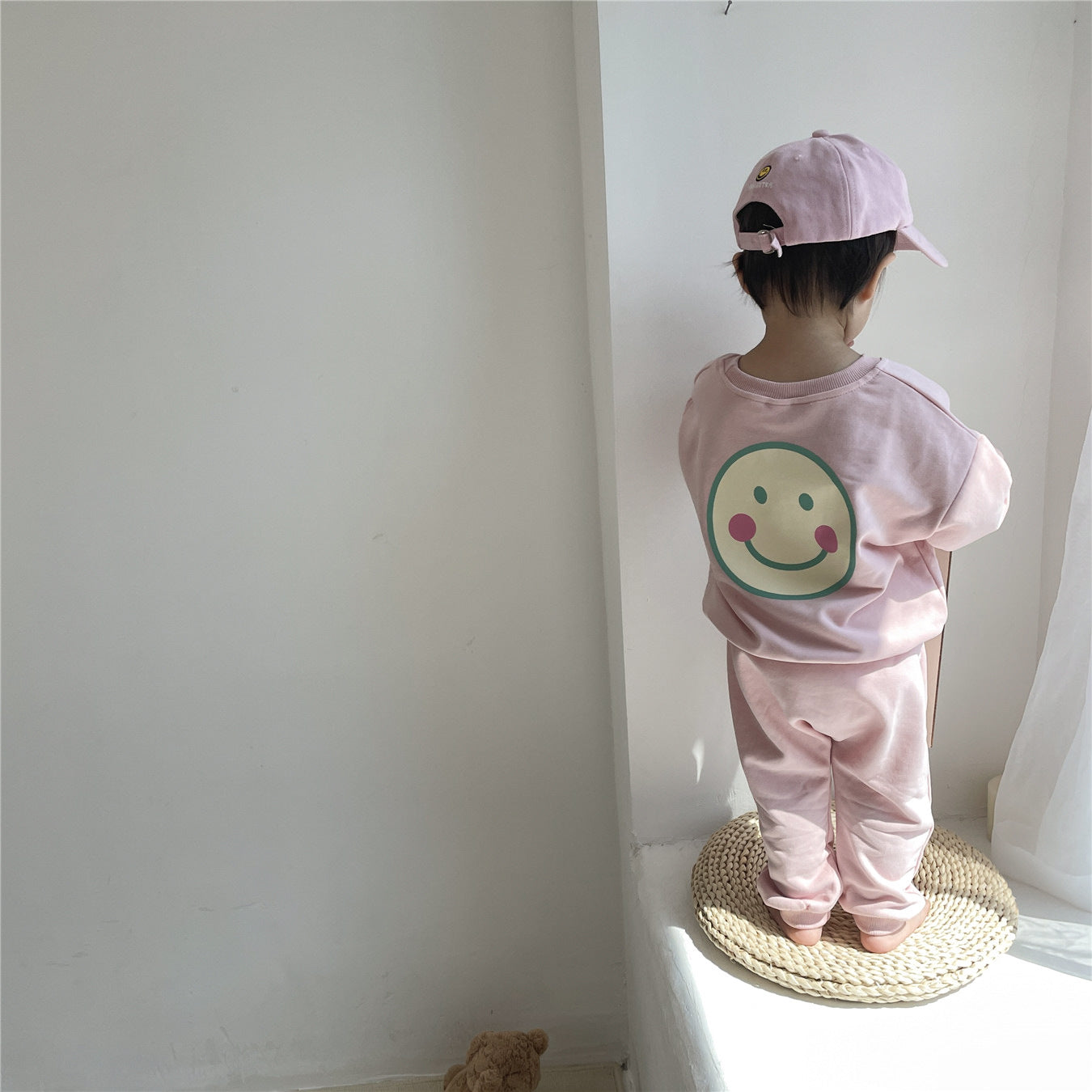 【22776】秋季新款套裝寶寶卡通休閒純棉女寶秋裝運動衛衣套裝