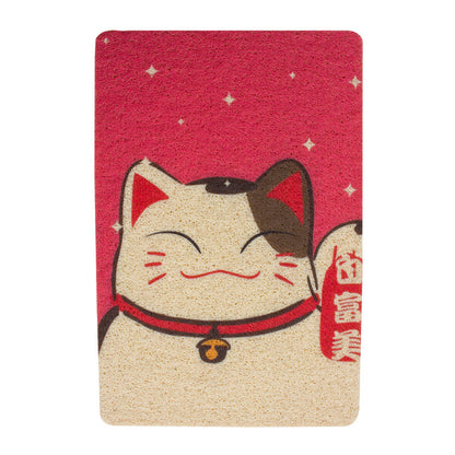 D館【XUJN202305030038】貓砂墊防帶出PVC貓砂盆墊四季通用透氣貓砂防濺貓廁所蹭腳墊批發