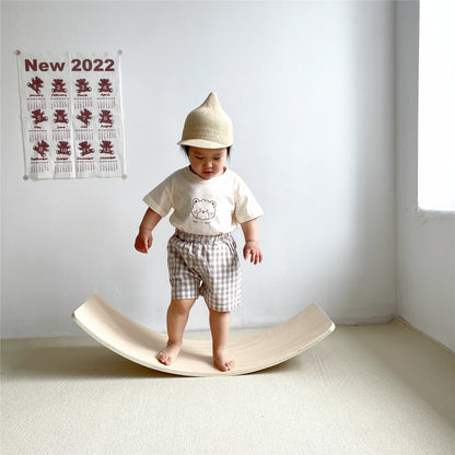 【22196】2023夏裝新款韓版嬰幼兒寶寶薄款純棉短袖T恤上衣短褲兩件套裝