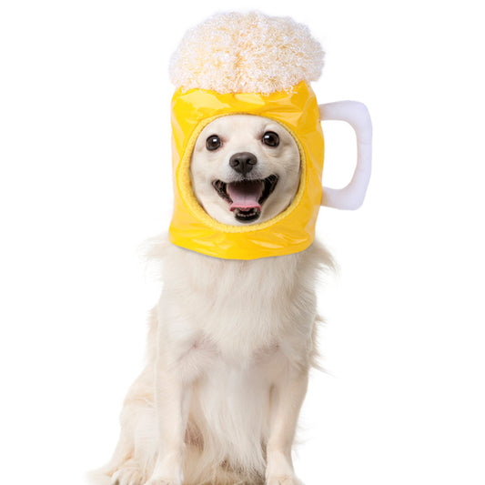 D館【B04306】寵物啤酒造型帽