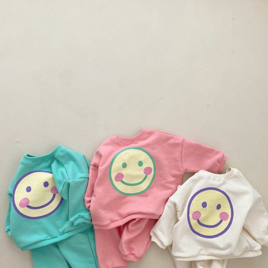 【22776】秋季新款套裝寶寶卡通休閒純棉女寶秋裝運動衛衣套裝