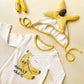 【FCUC20240318009】2024秋季韓版嬰兒連身衣ins款香蕉造型印花哈衣寶寶包屁衣帶帽子