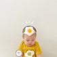 【FCUC20240318014】ins風韓版嬰幼兒連體衣24夏季新款雞蛋印花寶寶哈衣兒童包屁衣