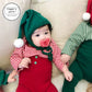 【FCUC20231028004】23秋冬新款寶寶聖誕衣套裝ins款嬰幼兒三件寶寶可搭配馬甲