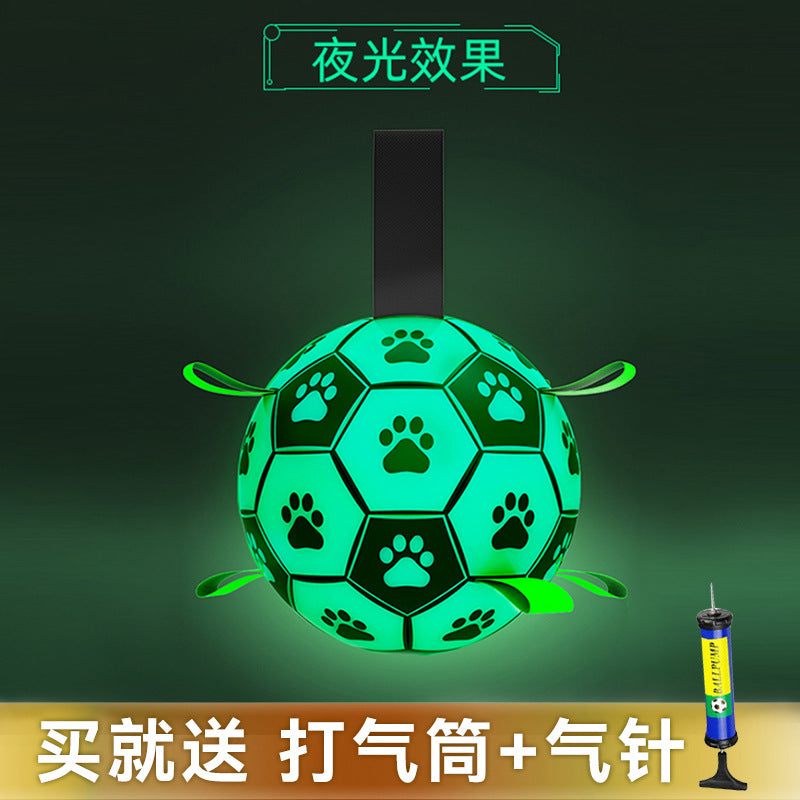 A館【XPG2204CGLY4360-GP】狗狗訓練互動足球玩具邊牧柯基橡膠球類磨牙耐咬小大型犬寵物用品